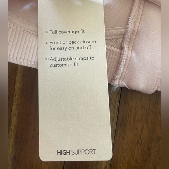 Calia strength zip front btw peach whip 34DD - Picture 7 of 7